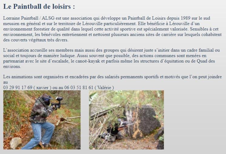 L'Oree Des Champs Lerouville Dış mekan fotoğraf